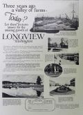 1926 Live in Longview WA Ad ~ With Photos
