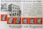 1925 Vintage National Cash Register Ad ~ 6 Models