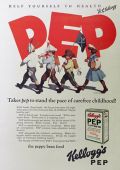 1926 Pep Cereal Ad ~ Marching Children