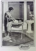1923 Standard Plumbing Ad ~ Philip Lyford Art