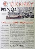 1926 Tierney DIner Ad ~ Have Your Own American Diner Delivered on Wheels