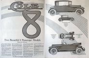 1916 Cole Motor Car Ad ~ Tuxedo, Tourcoupe