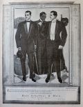 1910 Hart Schaffner Marx Clothing Ad ~ Men's Evening Dress