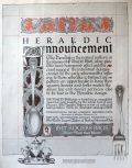1916 Rogers Bros Silverplate Ad ~ Newest Pattern ~ Heraldic
