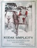 1905 Scarce Kodak Ad ~ Rickshaw Ride in Japan