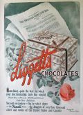 1910 Liggett's Chocolates Ad ~ Pound Boxes 80 Cents