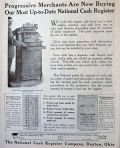 1910 National Cash Register Ad ~ Progressive Merchants
