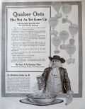 1916 Quaker Oats Ad ~ Still One-Half Cent Per Dish