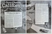 1916 SOuthern California Automobile Club Tourism Ad ~ The Motorists' Paradise