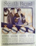 1916 SOuth Bend Watch Ad ~ With the Purple Ribbon