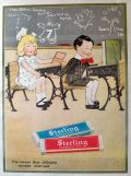 1916 Scarce Sterling Gum Ad ~ The Sweet That Children Cannot Over-Eat
