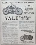 1910 Yale Motorcycle Ad ~ Supreme