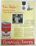 1930 Campbell's Soup Ad ~ Chef Louis Charles DeLisle