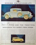 1931 Dodge Six & Eight Ad ~ New Beauty