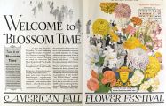 1931 "Say It With Flowers" Ad ~ Flower Festival