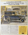 1931 Ford Light Delivery Truck Ad ~ Panel Body