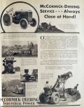 1931 McCormick Deering Tractor Ad ~ Model 30