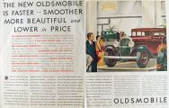 1931 Oldsmobile Ad ~ Faster, Smoother