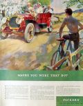 1934 Packard Automobile Ad ~ Maybe You Were That Boy