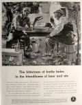 1941 United Brewers Beer Ad ~ Friendliness of Beer