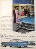1959 Cadillac Fleetwood Ad ~ Waldorf Astoria