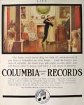 1916 Columbia Records Ad ~ Impromptu Parties