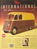 1941 International Truck Ad ~ Deluxe Delivery Trucks