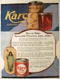 1919 Karo Crystal White Syrup Ad