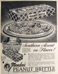 1946 Meador's Peanut Brittle Ad ~ Greenville, SC