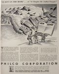 1942 WWII Philco Ad ~ Wm. H. Summers