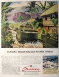 1945 WWII Studebaker Weasel Military Vehicle Ad ~ Tellander