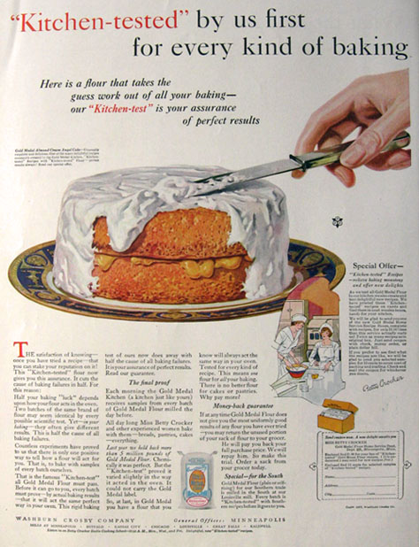 1927 Gold Medal Flour Ad ~ For Every Kind of Baking