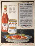 1919 Wilson's Pork & Beans, Catsup Ad ~ Joseph Bolegard