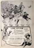 1903 Cream of Wheat Ad ~ Line Up for Cream of Wheat