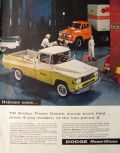 1958 Dodge Power Giants Truck Ad ~ 4 Way Leaders