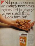 1966 Nabisco Doo Dads Snacks Ad ~ Entirely New