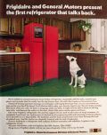 1974 Frigidaire Refrigerator Ad  ~ With Radio & Cassette
