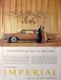 1958 Chrysler Imperial Ad ~ Acclaimed