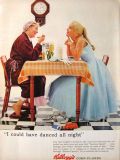 1957 Kellogg's Corn Flakes Ad ~ Sandman Special