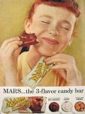 1957 Vintage Mars Bar Candy Ad