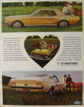 1967 Ford Mustang Ad ~ Hardtop, Fastback, Convertible