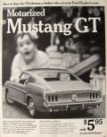 1967 Motorized Toy Mustang GT Ad