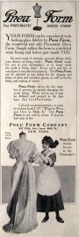 1911 Antique Pneumatic Dress Form Mannequin Ad