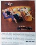 1934 Auburn Automobile Ad ~ How Dad Won