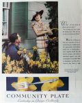 1934 Community Plate Ad ~ King Cedric Design