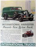 1934 International Harvester Half-Ton C-1 Truck Ad