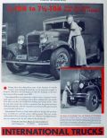 1933 International Harvester Truck Photo Ad