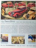 1933 Oldsmobile Six & Eight Ad ~ Smartness That Set the Style