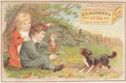 Babbitt's Soap Victorian Trade Card ~ Set of 2