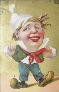 Set of 6 Big Head People ~ Victorian Trade Cards